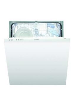 Indesit Dif04B1 13-Place Full Size Integrated Dishwasher  - Dishwasher Only